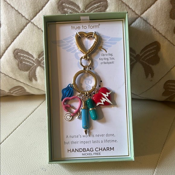 True To Form Nurse Handbag Charm - Picture 1 of 2